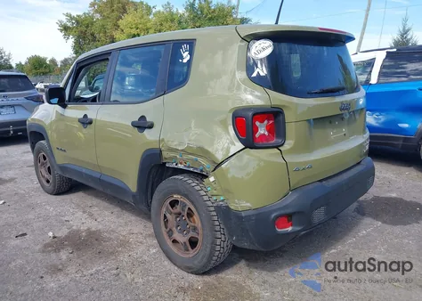 2015 Jeep Renegade Sport из США, поврежденный, VIN ZACCJBAT8FPB49371